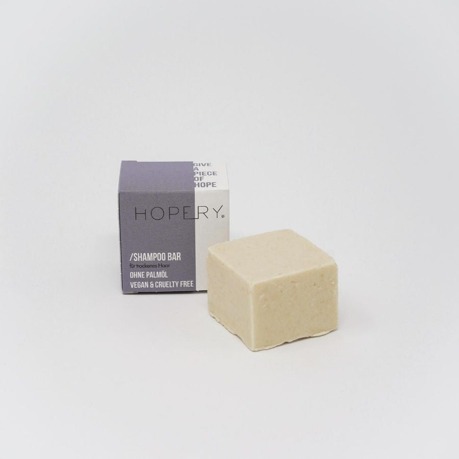 Hopery Shampoo Bar für trockenes Haar Lavender Orange