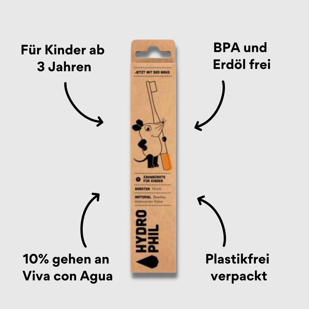 Zahnbürste für Kinder mit der Maus mit Impact
