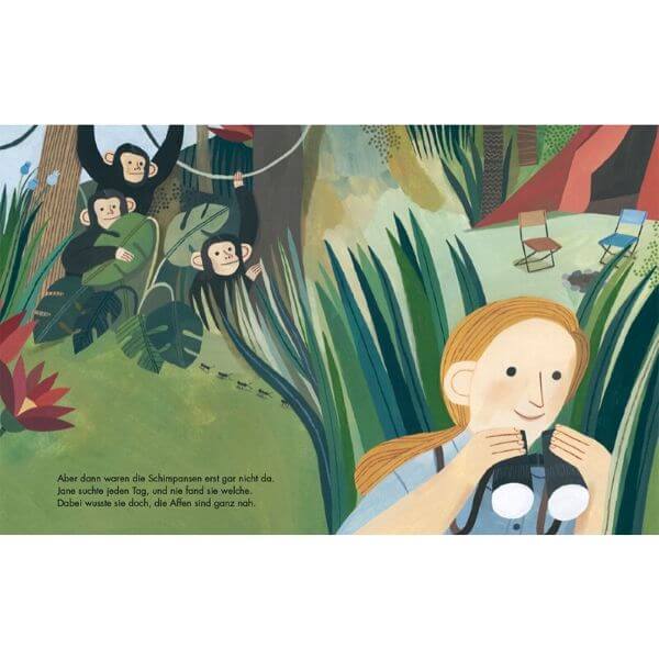 Little People, Big Dreams - Jane Goodall Blick ins Buch