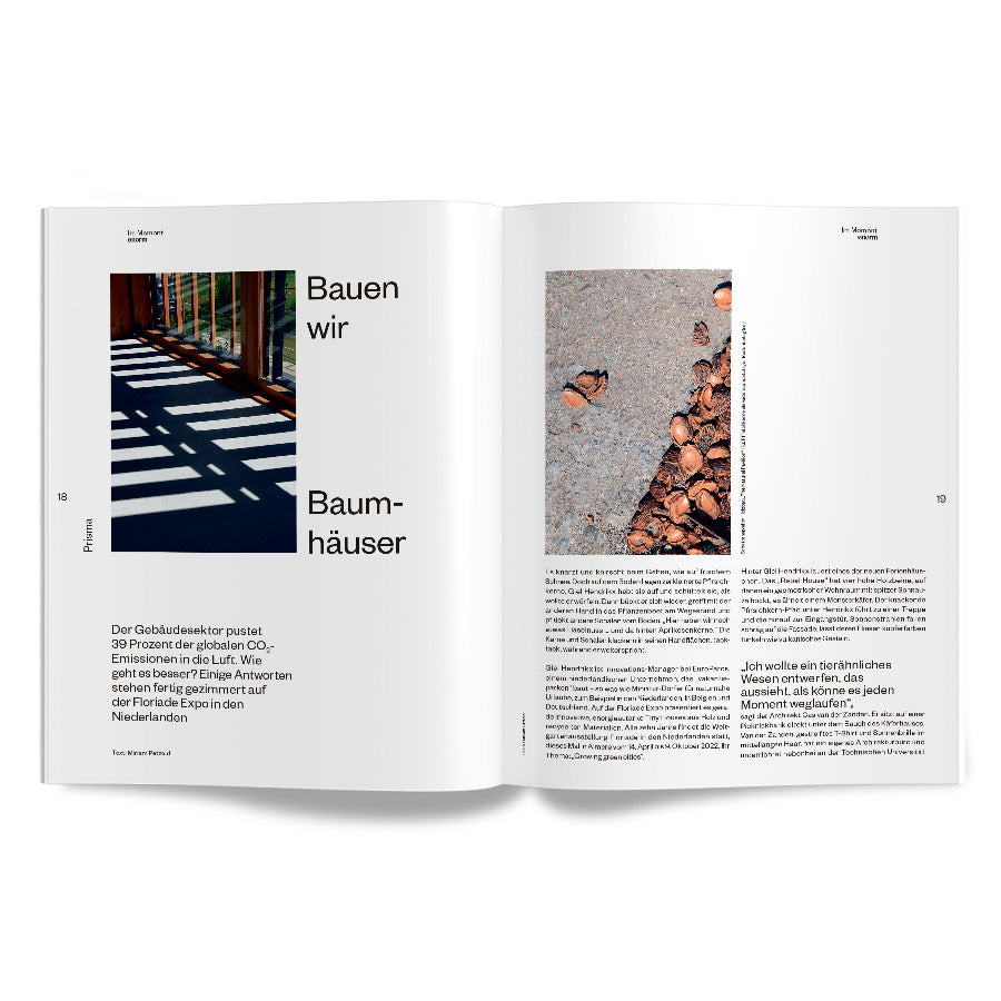enorm Magazin Die neuen Sattmacher Innenansicht S. 18