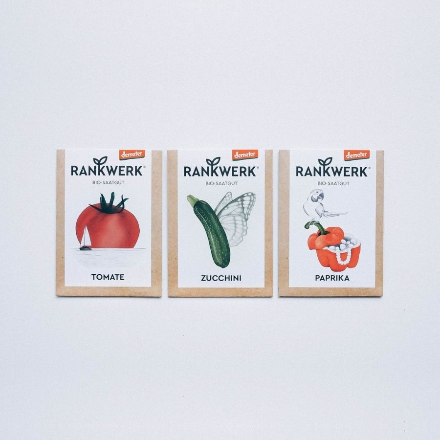 Saatgut Paket Sonne Andalusiens Tomate Zucchini Paprika