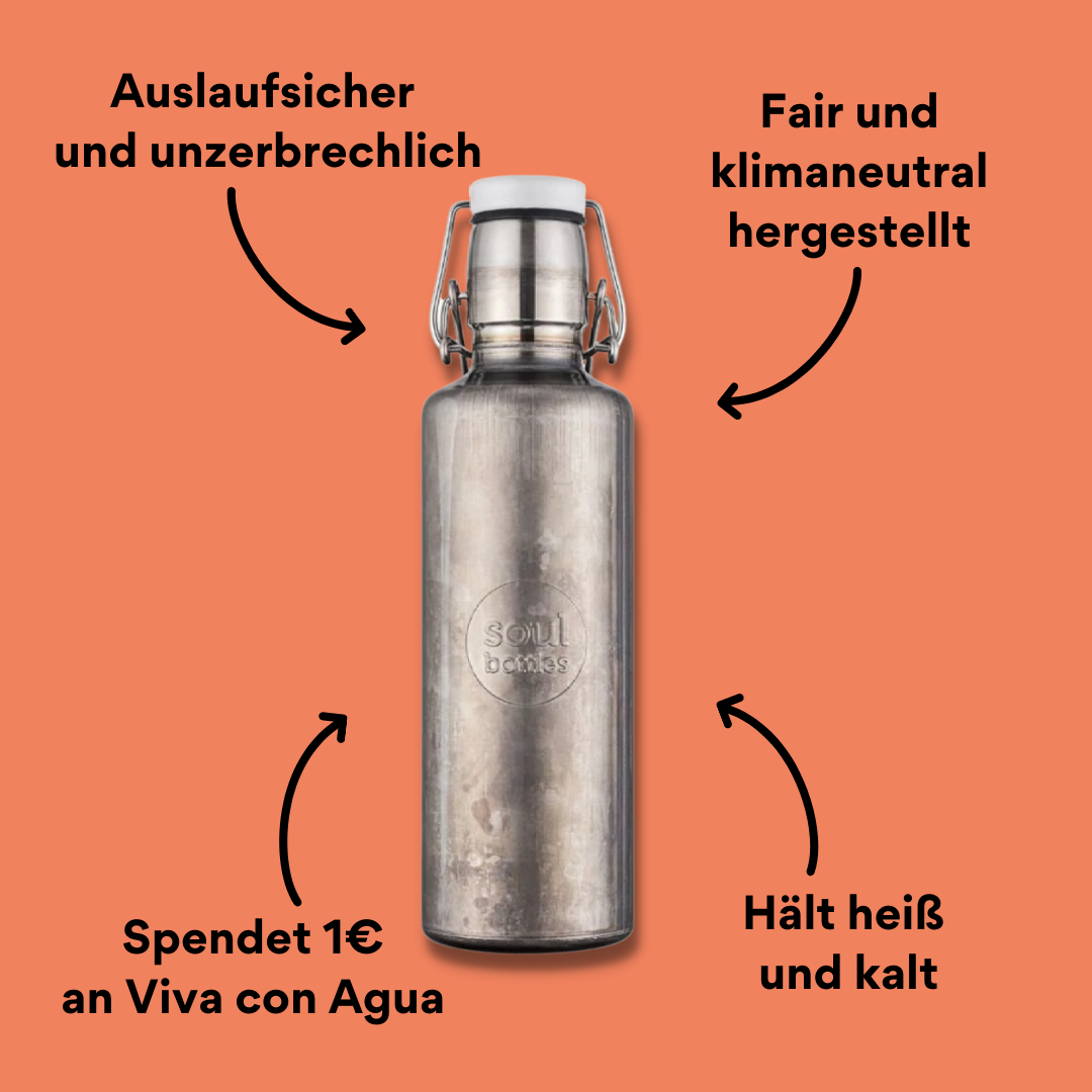 soulbottle steel industrial mit Impact