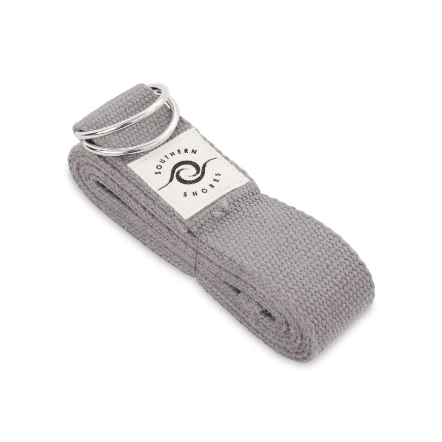 Grauer Yoga Gurt