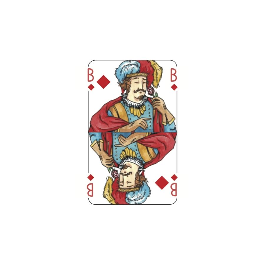 Komplettes Kartendeck