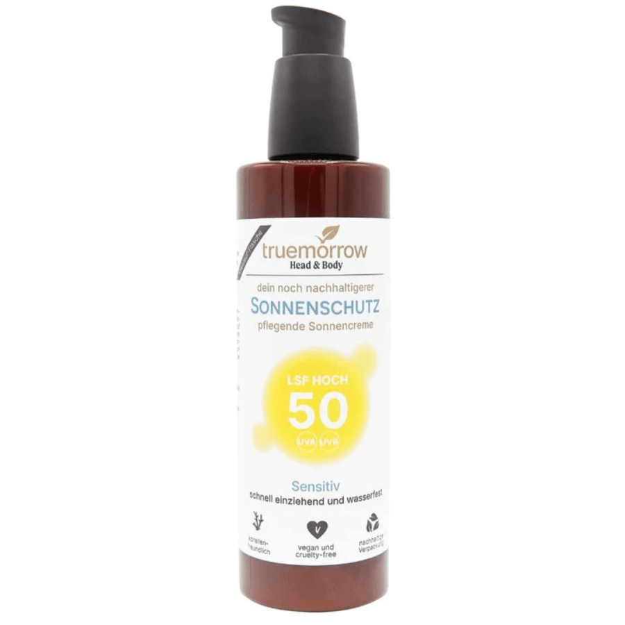 truemorrow Sonnencreme Sensitiv 200ml LSF 50