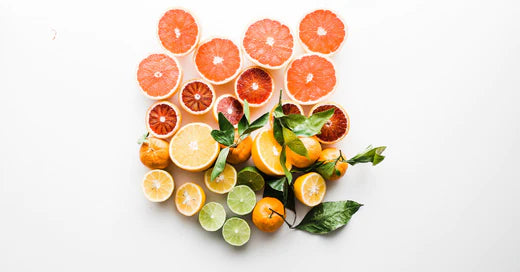 Bild mit natürlichen Früchten