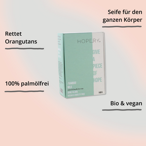 Hopery Soap Bar Seife Bamboo Milk mit Impact