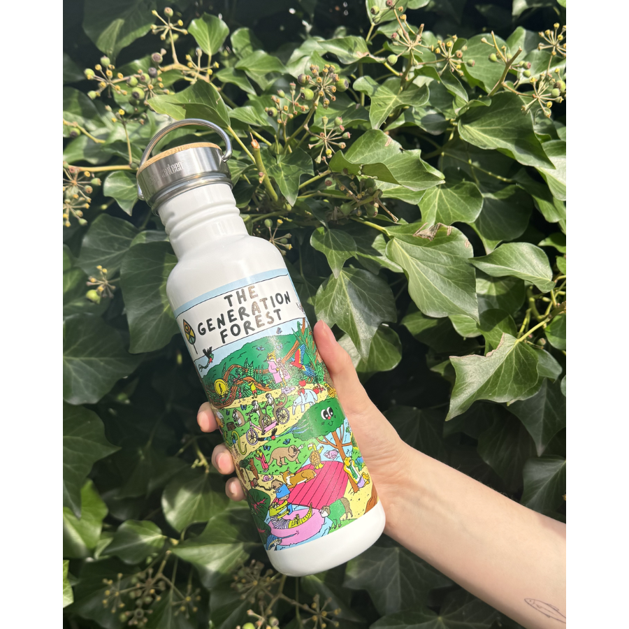 Edelstahl Trinkflasche (Verschiedene Designs)
