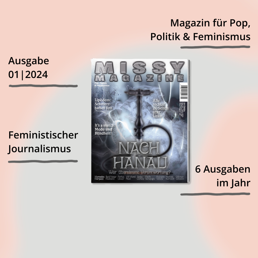 Missy Magazin 01|2024 - Cover mit Impact
