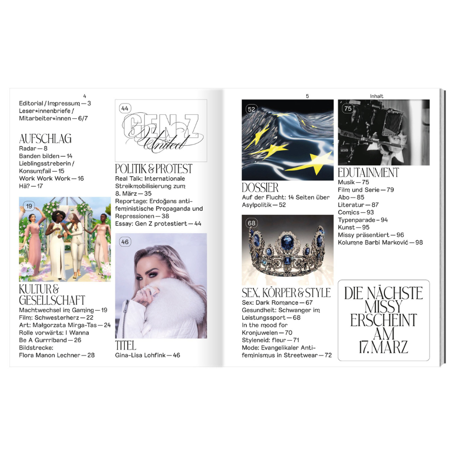 Missy Magazin 01 | 2026