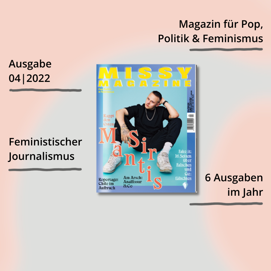 Missy Magazin  04 | 2022 Cover mit Impact
