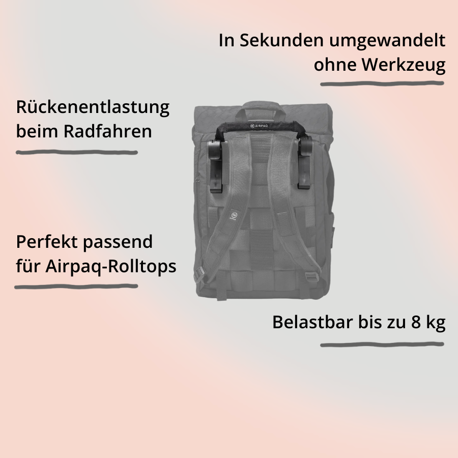 Fahrradhaken von Airpaq mit Impact