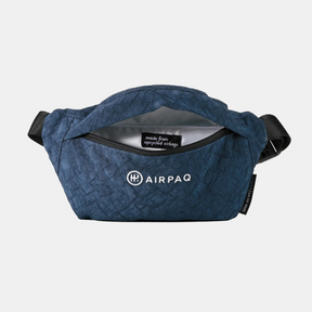 Airpaq Hip Baq Blau von vorne und offen