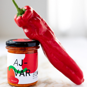 Bio Ayvar pikant von BioBalkan mit Paprika