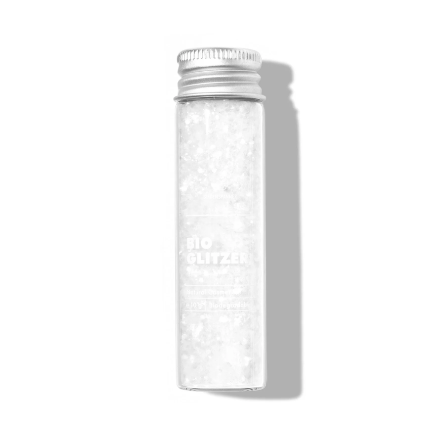 Bio Glitzer – 10 g Gläschen Snow Flake