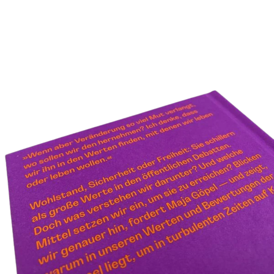 Werte – Ein Kompass für die Zukunft von Maja Göpel – Rückseite