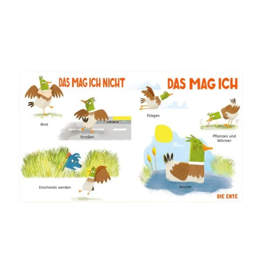 Das mag ich – Das mag ich nicht – CalmeMara Verlag – Enten