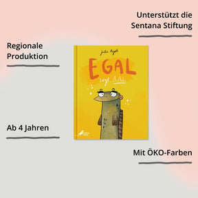Egal, sagt Aal vom CalmeMara Verlag – Cover mit Impact