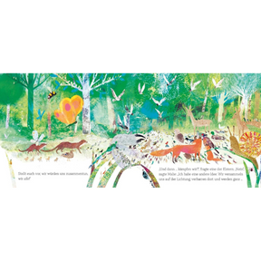 Malie – Jede Stimme ist wichtig vom CalmeMara Verlag – Innenansicht Wald und Tiere