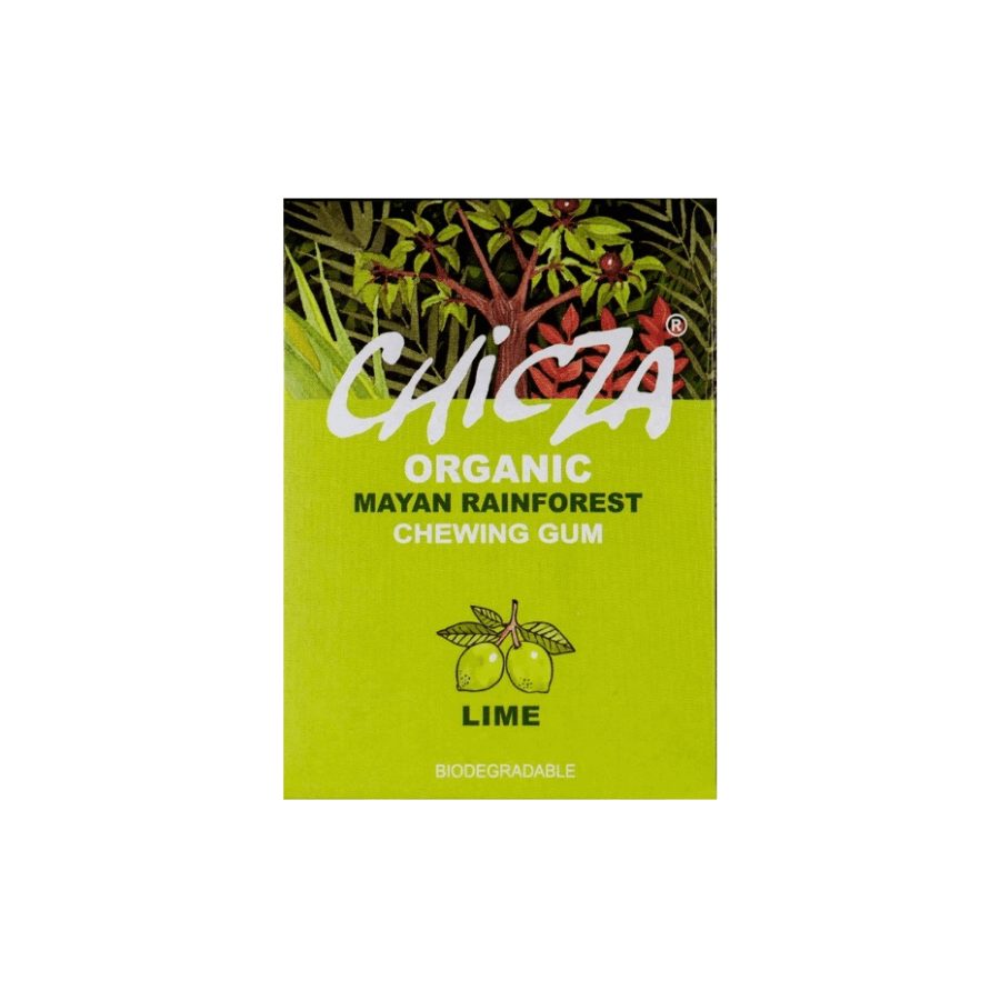 Chicza Kaugummi Lime – 12 Stück