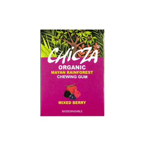 Chicza Kaugummi Mixed Berry – 12 Stück