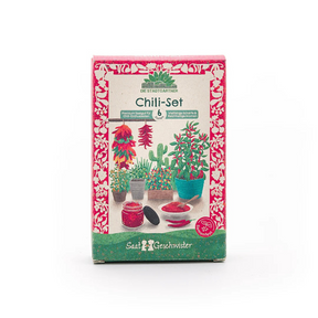 Saatgut-Set Chili von Die Stadtgärtner – Verpackung