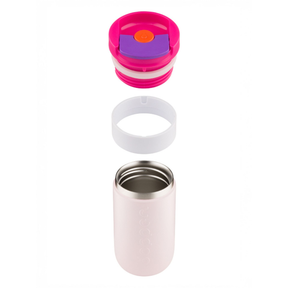 Travel Mug 300 ml – Berry Pink, Einzelteile