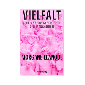 Vielfalt - Eine andere Geschichte der Menschheit von Morgane Llanque – Buchcover von vorne