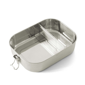 ECO Brotbox Bento Flex+ geöffnet – Trennsteg rechts