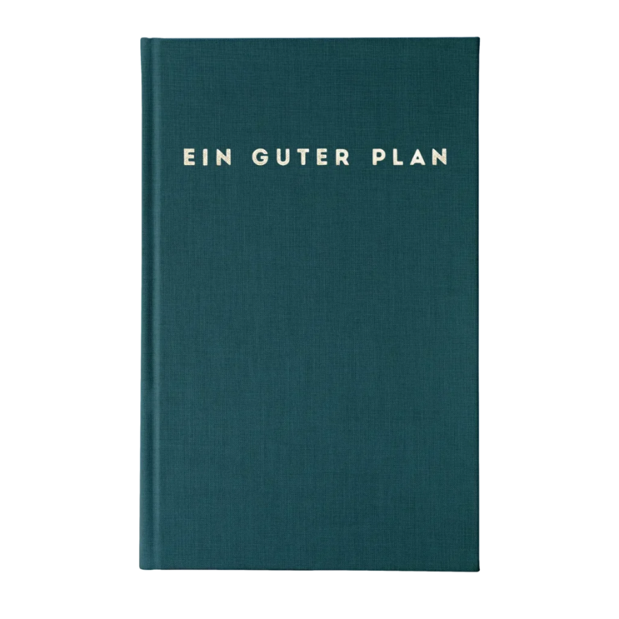 Achtsamkeitsplaner – Ein guter Plan 2026 Petrol