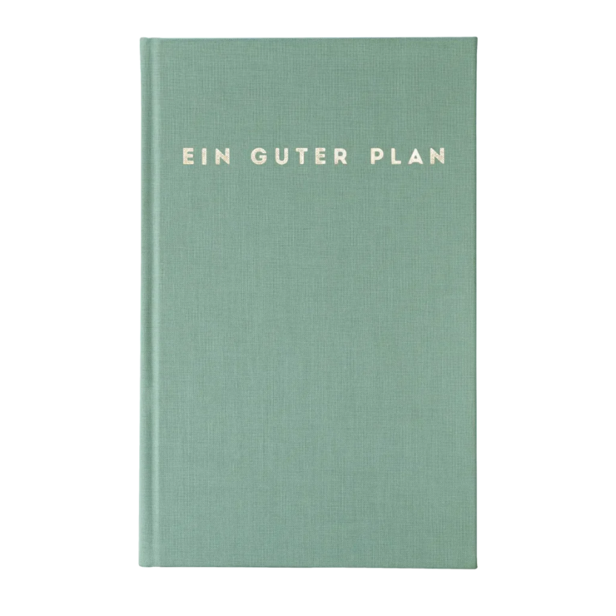 Achtsamkeitsplaner – Ein guter Plan 2026 Seegrün