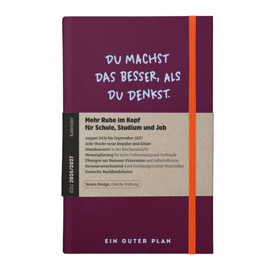 Ein guter Plan Edu 2026/2027 – Feige