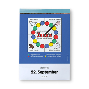 Abreißkalender »Halbwegs entspannt durch 2027« von Ein guter Verlag – 22. September
