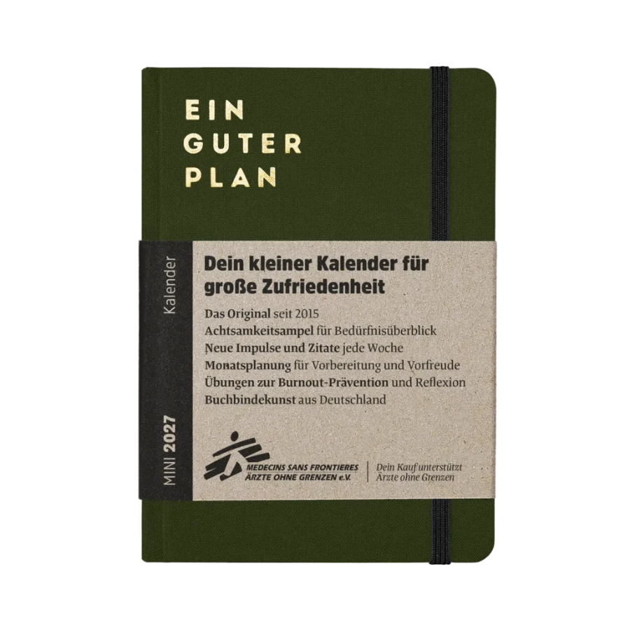 Achtsamkeitsplaner – Ein guter Plan 2027 Mini Wald