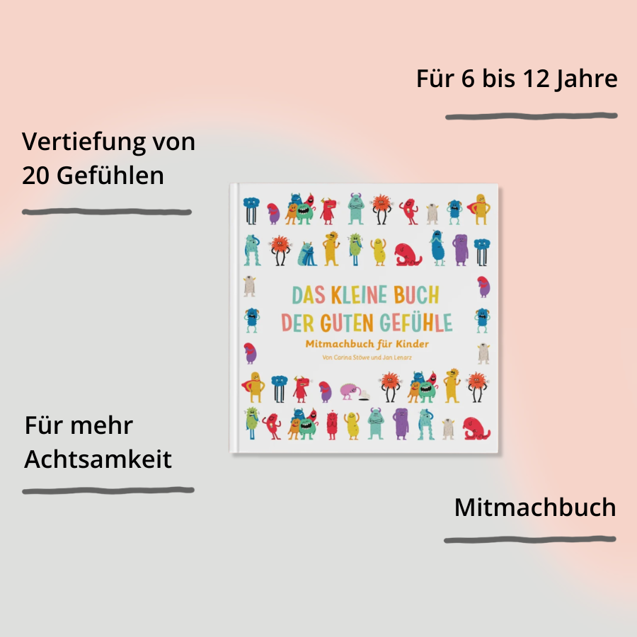 Das kleine Buch der guten Gefühle – Cover mit Impact