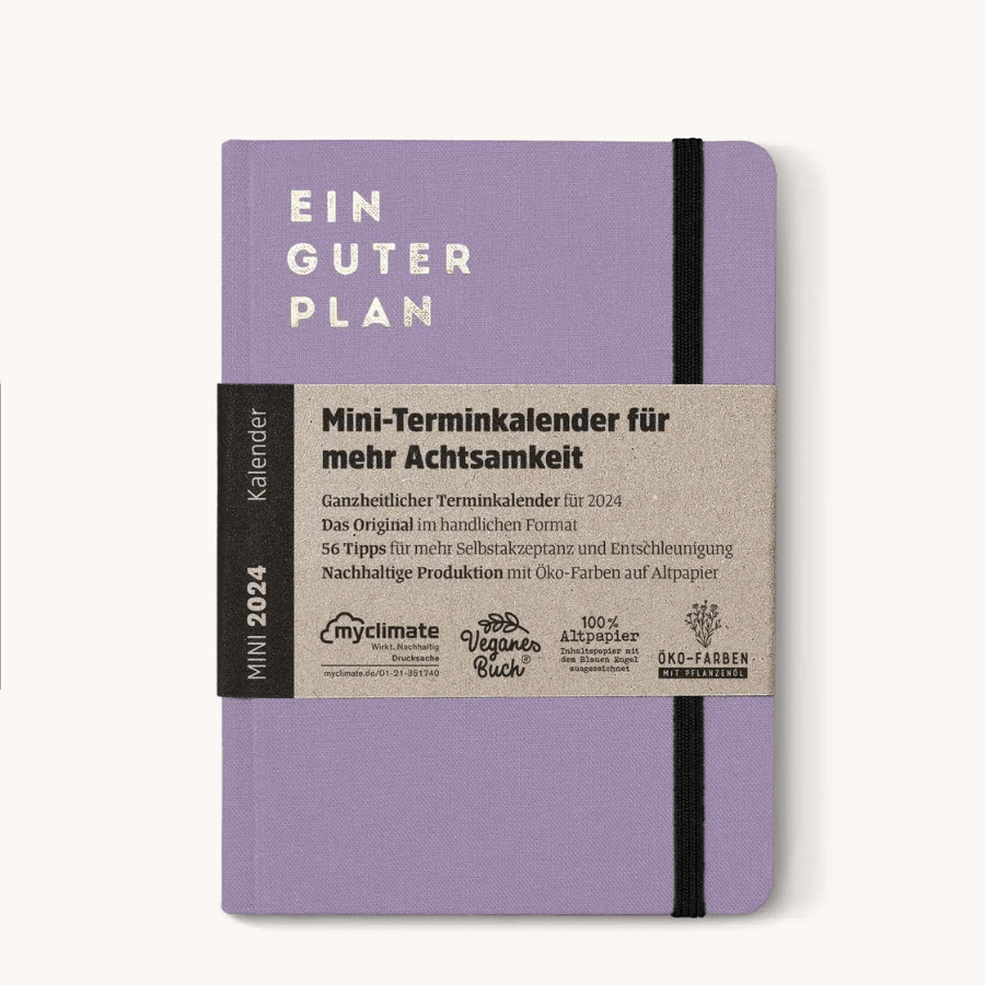 Ein guter Plan 2024 Mini – Lavendel
