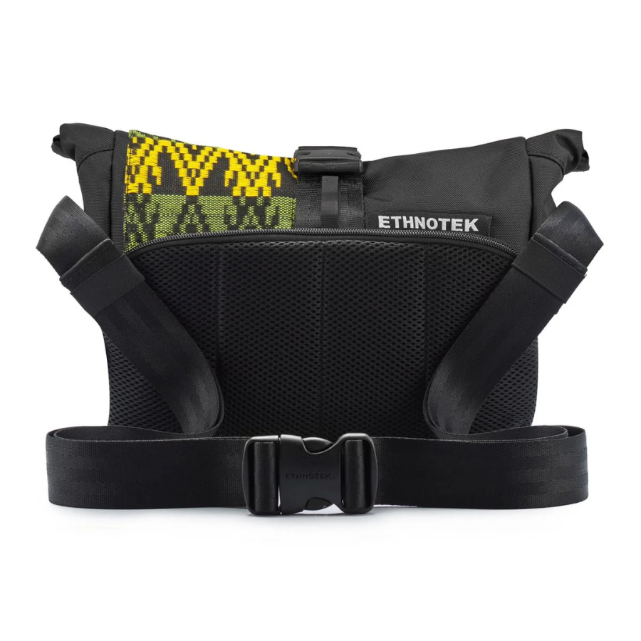 Moderne Bauchtasche Cyclo Travel Sling von Ethnotek – Vietnam 9 von hinten