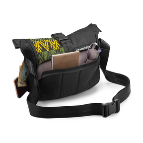 Moderne Bauchtasche Cyclo Travel Sling von Ethnotek – Vietnam 9 hinteres Fach