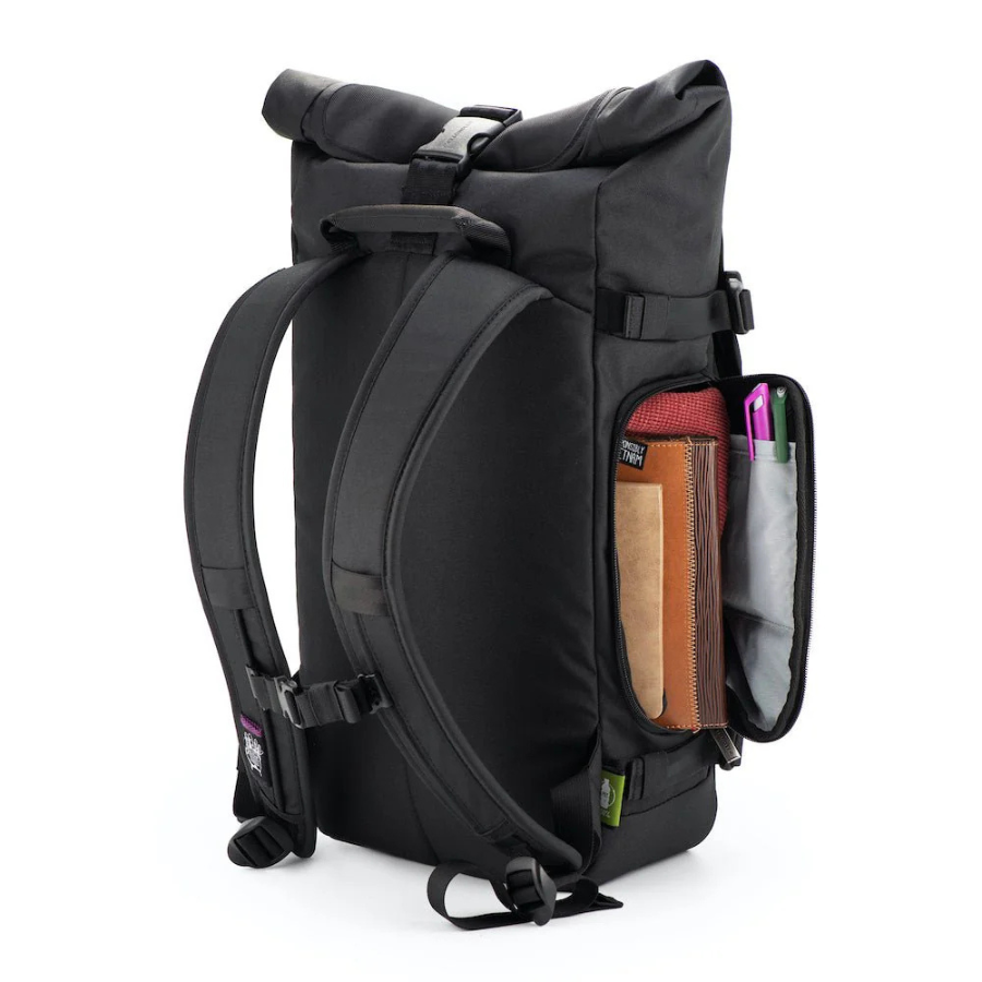 Rucksack Raja Lite Ecopack 30 Bantam – Guatemala 1 Seitenfach hinten