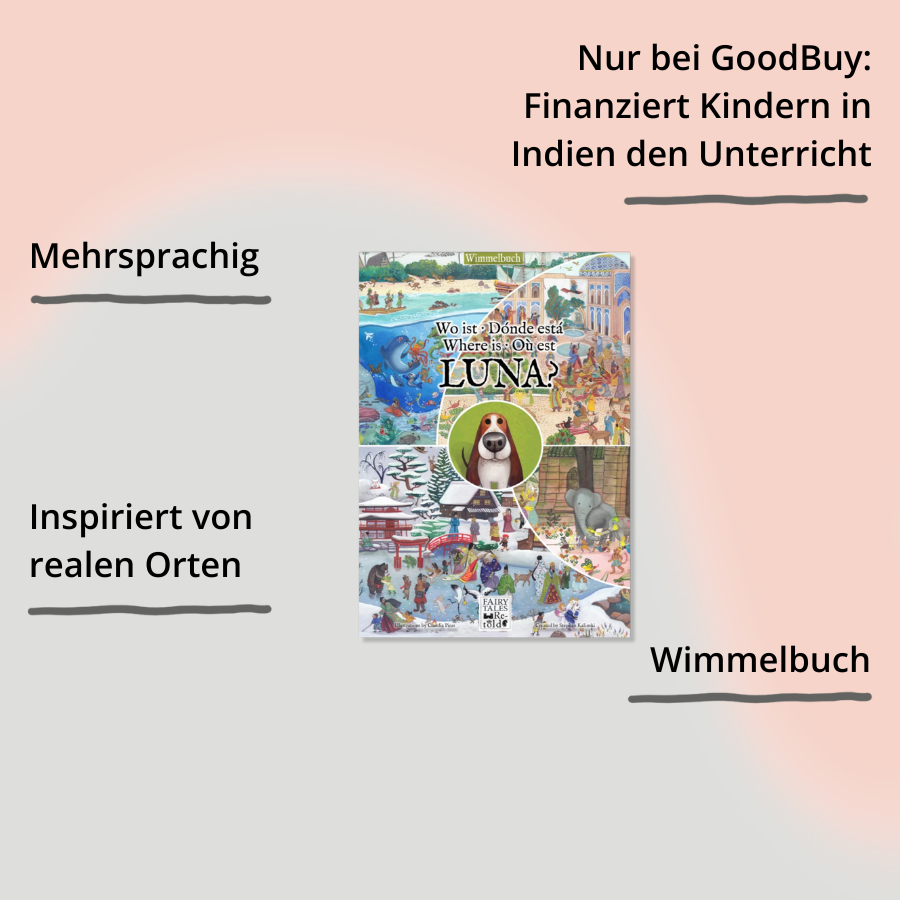 Fairytales Retold Wimmelbuch – Wo ist Luna? Cover mit Impact