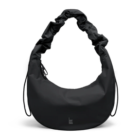 Moon Bag Ruffle von Got Bag – Monochrom Black von vorne