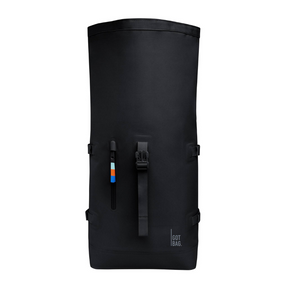 Got Bag RollTop 2.0 Schwarz geöffnetes Hauptfach