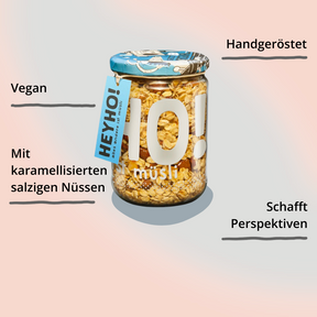 Saltcity Original Bio-Granola Müsli mit Impact