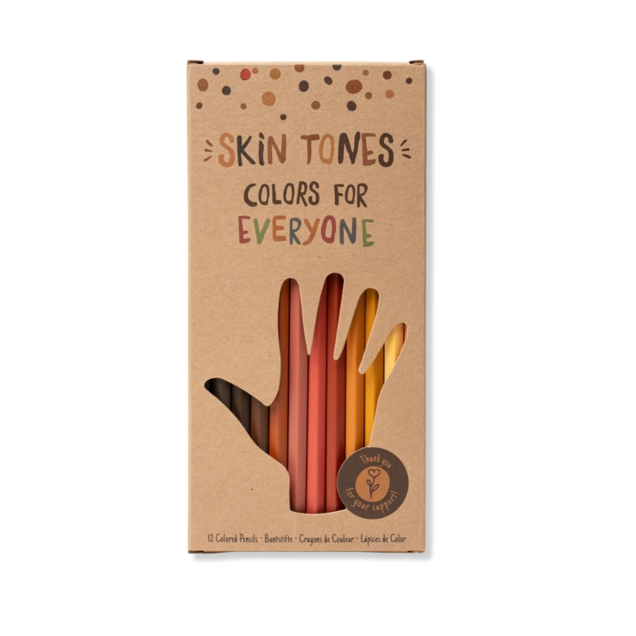 Hautfarben Pencils (Englisch) – Verpackung