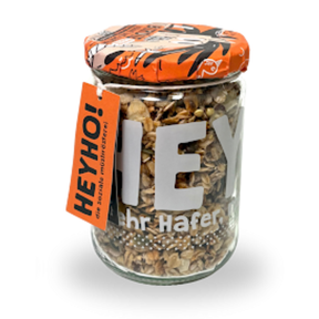 Birdie Kerne & Saaten Bio-Granola Müsli – Müsliglas