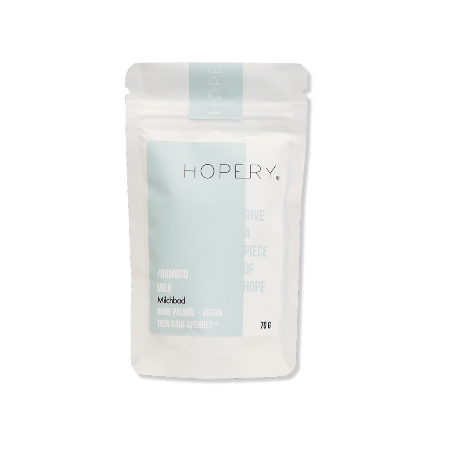 Milchbad – Bamboo Milk von Hopery, Verpackung