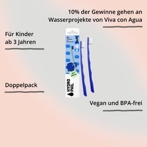 Hydrophil Zahnbürste für Kinder aus Cellulose mit dem Elefant und Impact