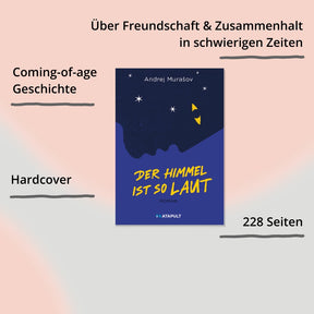 Der Himmel ist so laut vom Katapult Verlag – Cover mit Impact