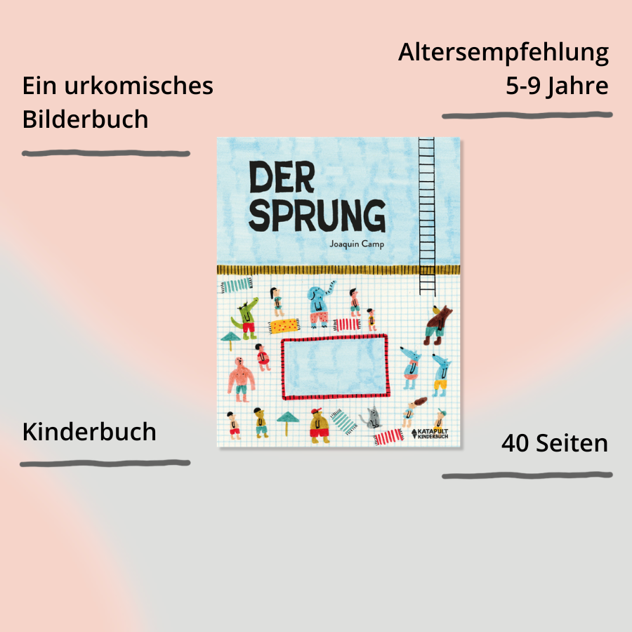 Katapult Verlag – Der Sprung, Cover mit Impact