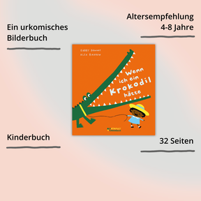 Katapult Verlag – Wenn ich ein Krokodil hätte – Cover mit Impact